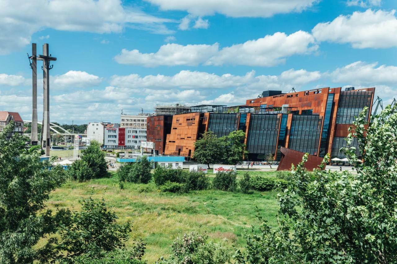Pobookowane Stocznia Apartments Danzig Exterior foto